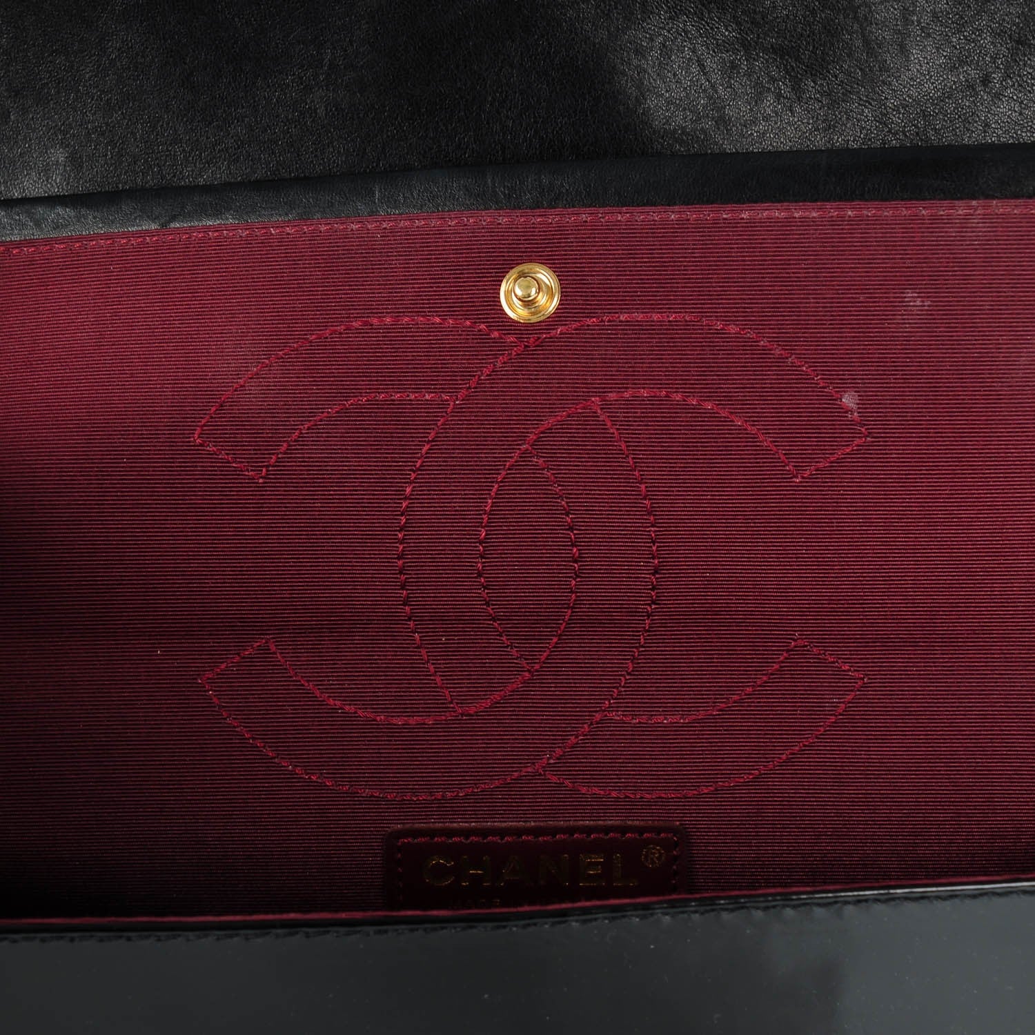 Chanel Patent Quilted 2.55 Reissue 226 Flap Black 6 of 8