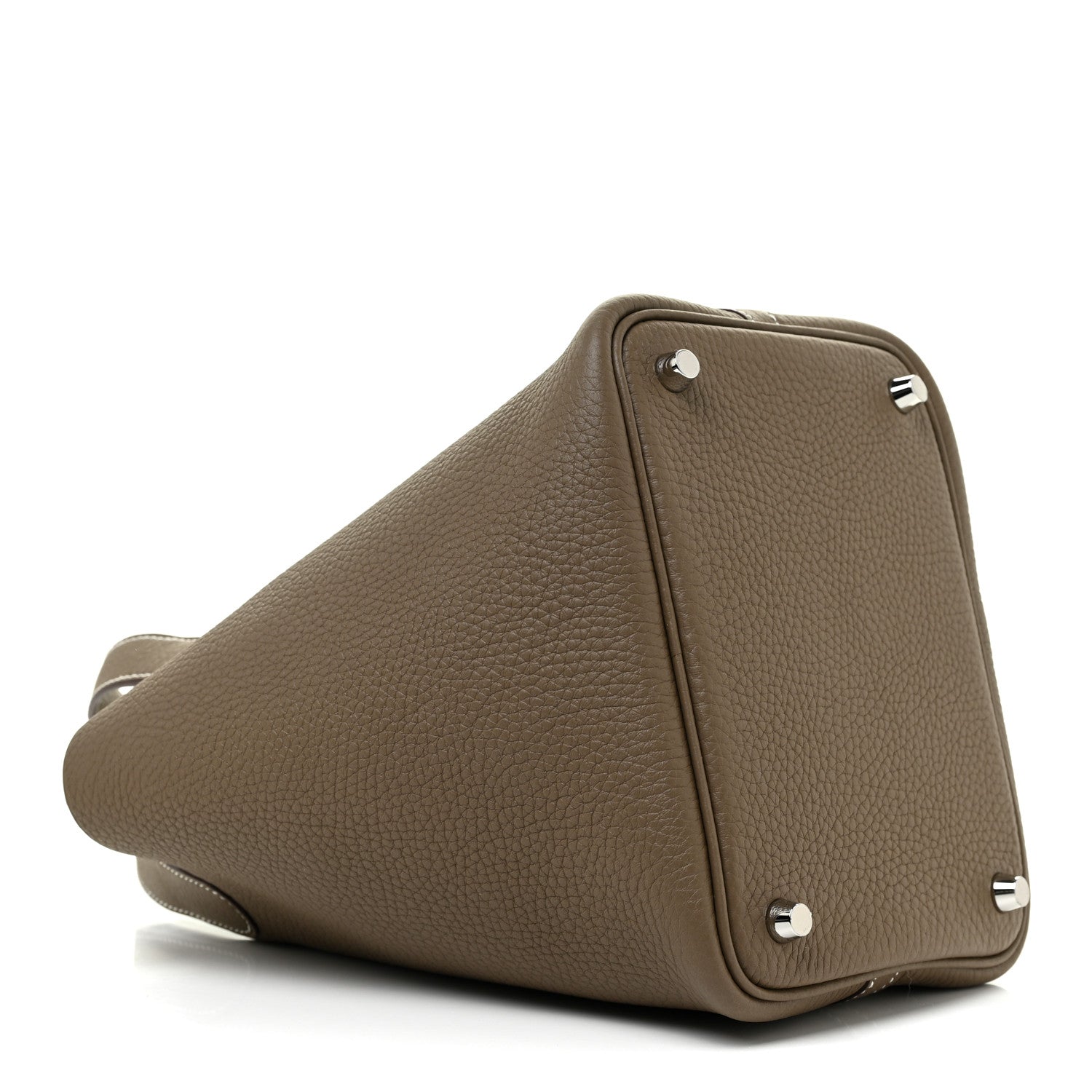 Hermes Taurillon Clemence Picotin Lock 18 PM Etoupe 3 of 9
