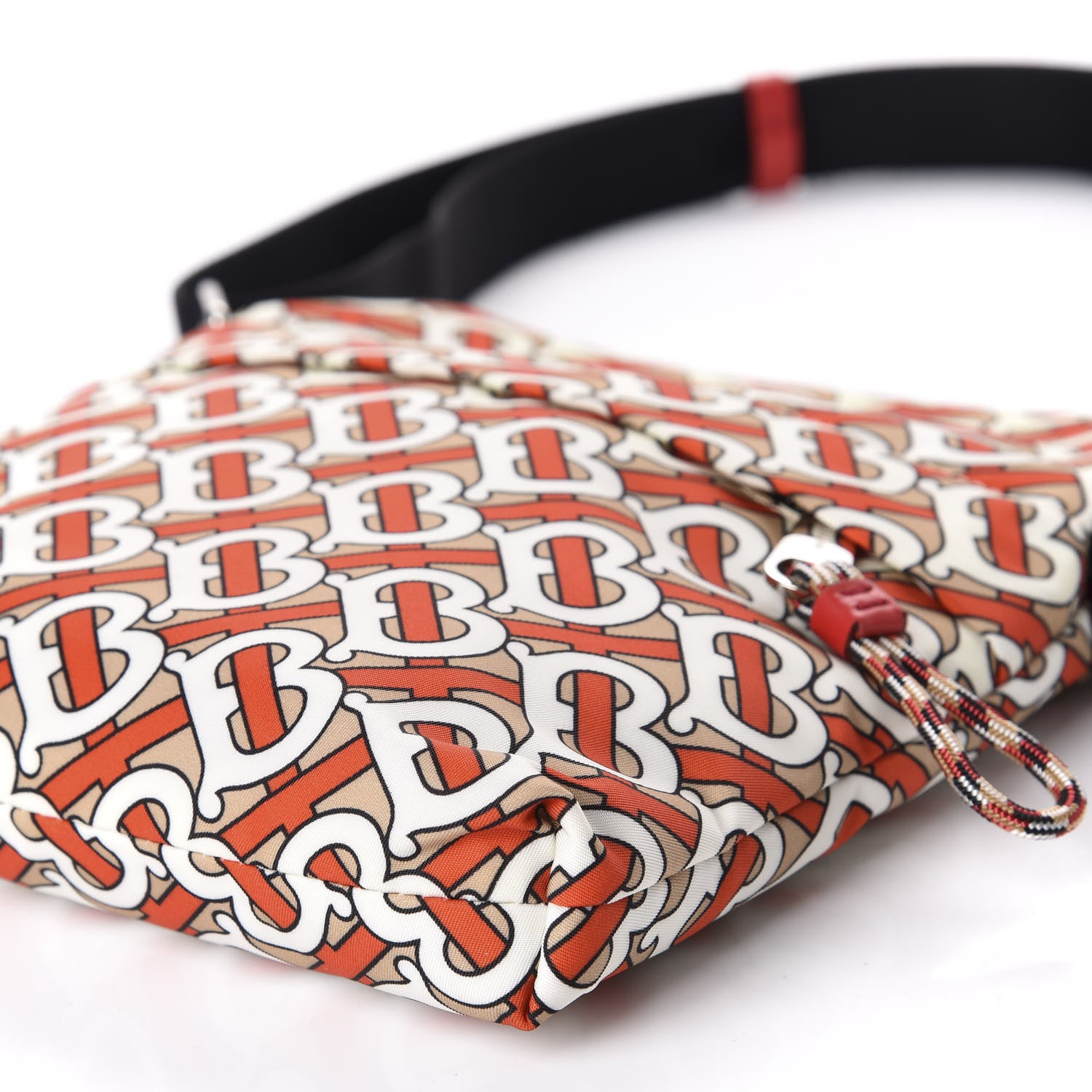 Burberry Nylon Monogram Crossbody Vermillion 7 of 12