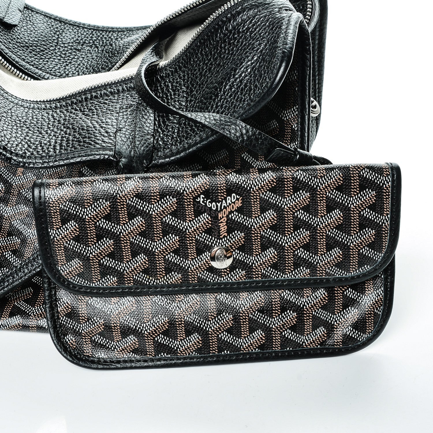 Goyard Goyardine Sac Hardy Pet Carrier PM Black 7 of 12