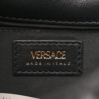 Versace Nappa Quilted Small Medusa Chain Crossbody Black 6 of 10