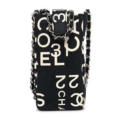 Chanel Canvas 31 Rue Cambon Phone Holder Black 1 of 10