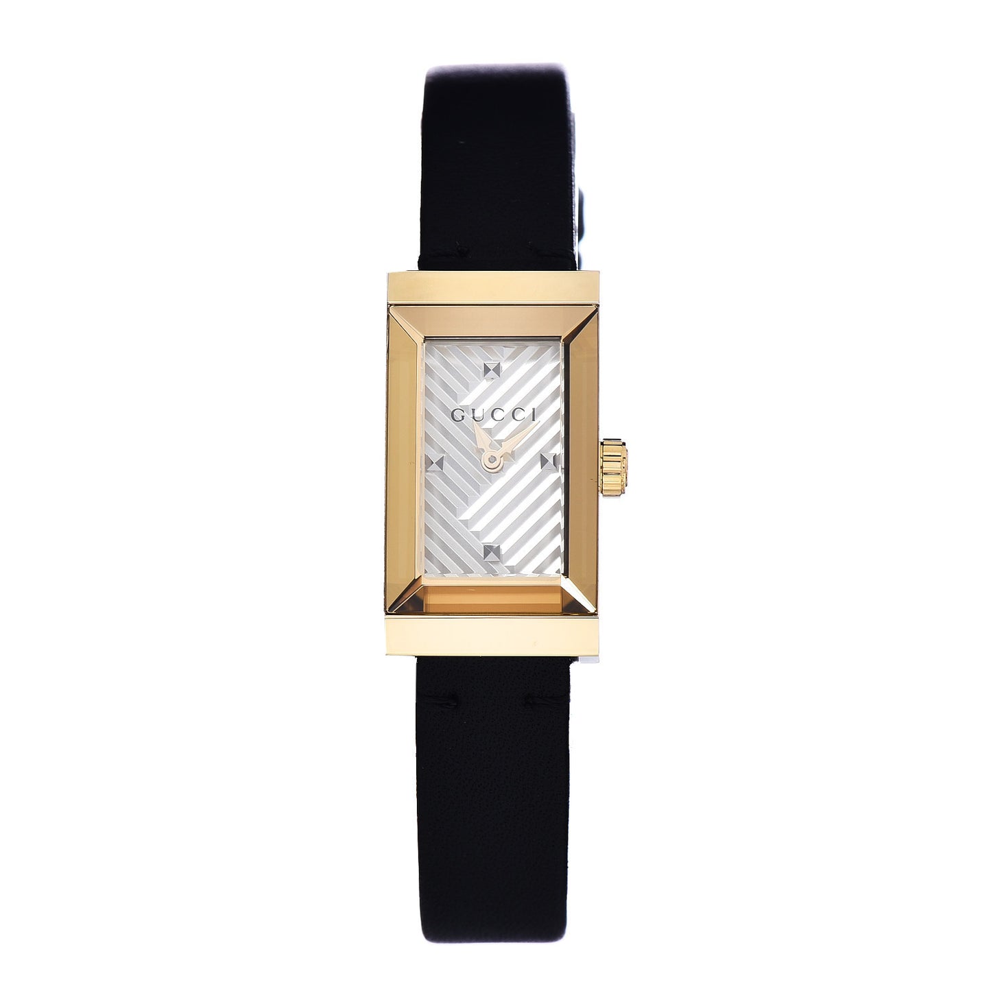 Stainless Steel Calfskin 14mm G-Frame Quartz Watch