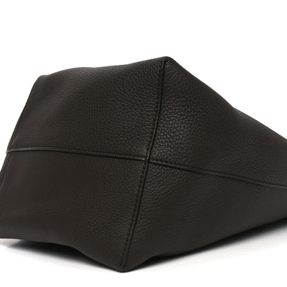 The Row Grained Calfskin Medium N/S Park Tote Brown 9 of 9