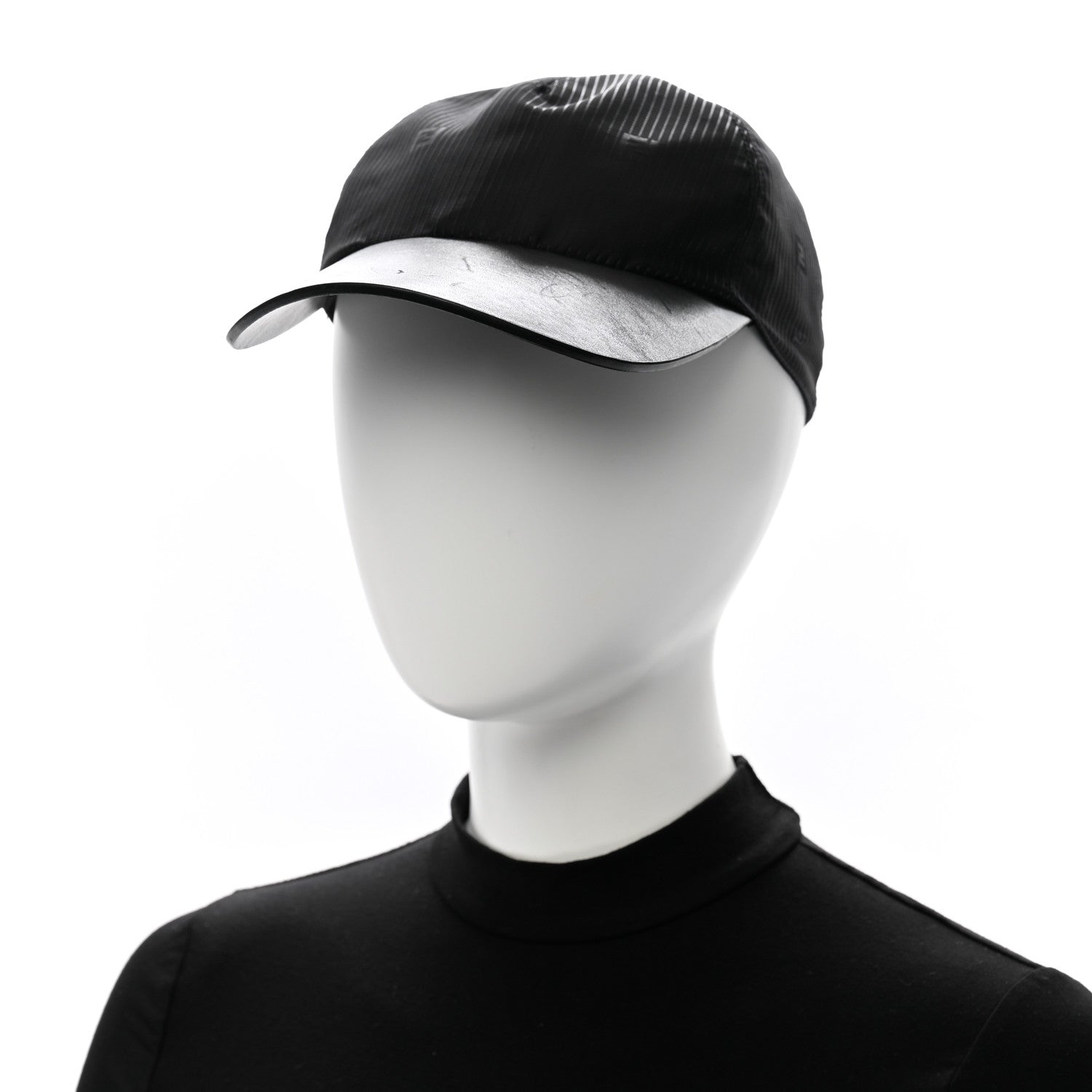 Fendi Jacquard FF Baseball Hat Black 1677887 – FASHIONPHILE