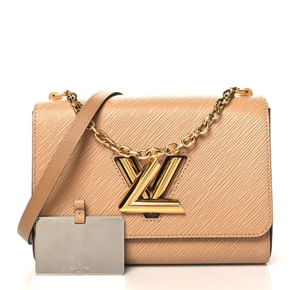 Louis Vuitton Epi Twist Shoulder Bag MM Camel 3 of 10