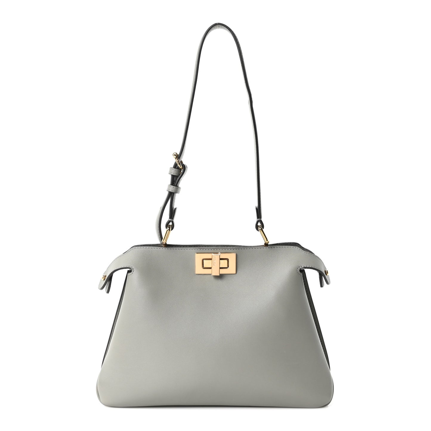 Vitello Small Soft Peekaboo Satchel Matcha Latte