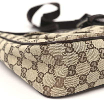 Gucci Monogram Messenger Bag Dark Brown 9 of 10