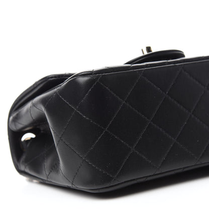 Chanel Lambskin Quilted Mini Square Flap Black 6 of 11