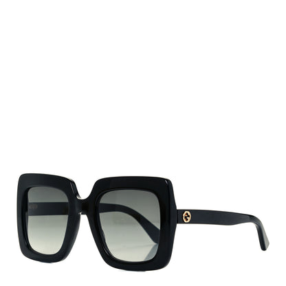 Gucci Acetate Oversize Sunglasses GG0328S Black 1 of 8