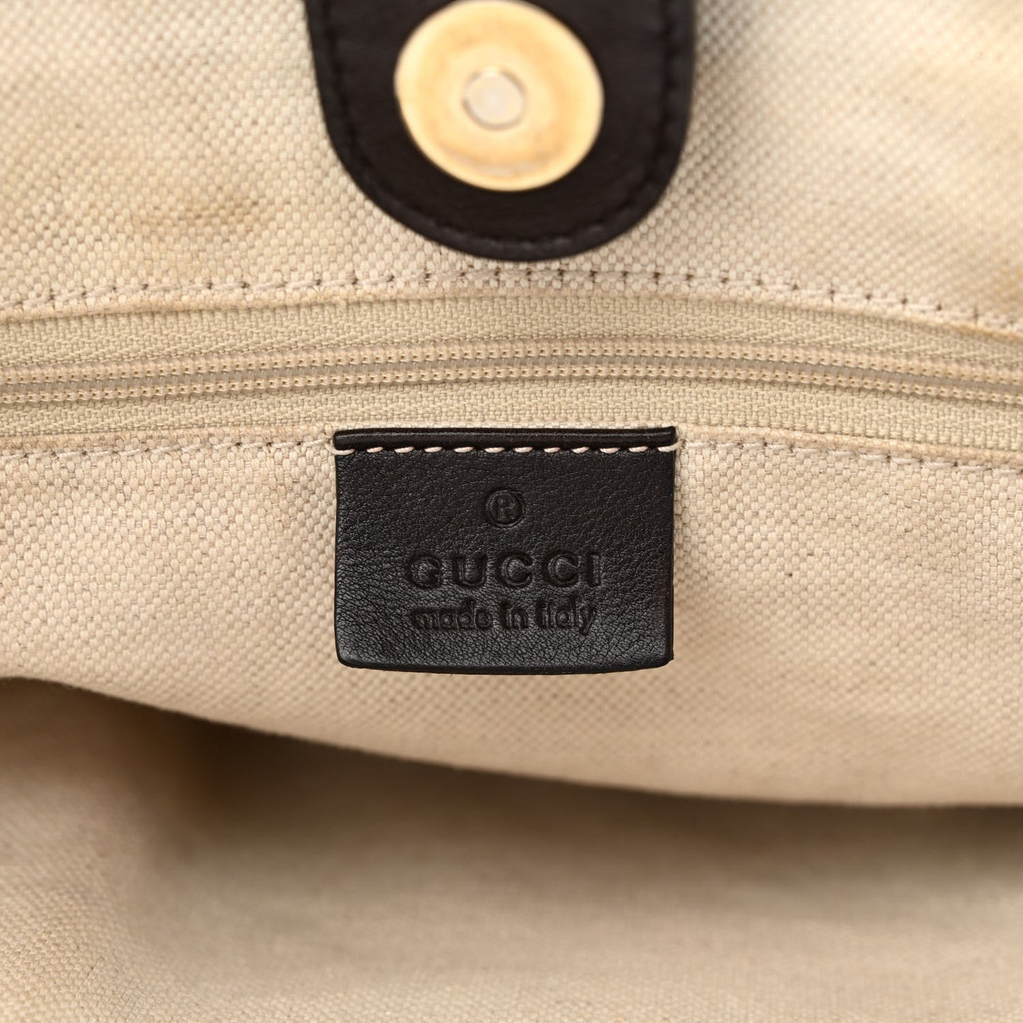 Guccissima Medium Sukey Tote Brown