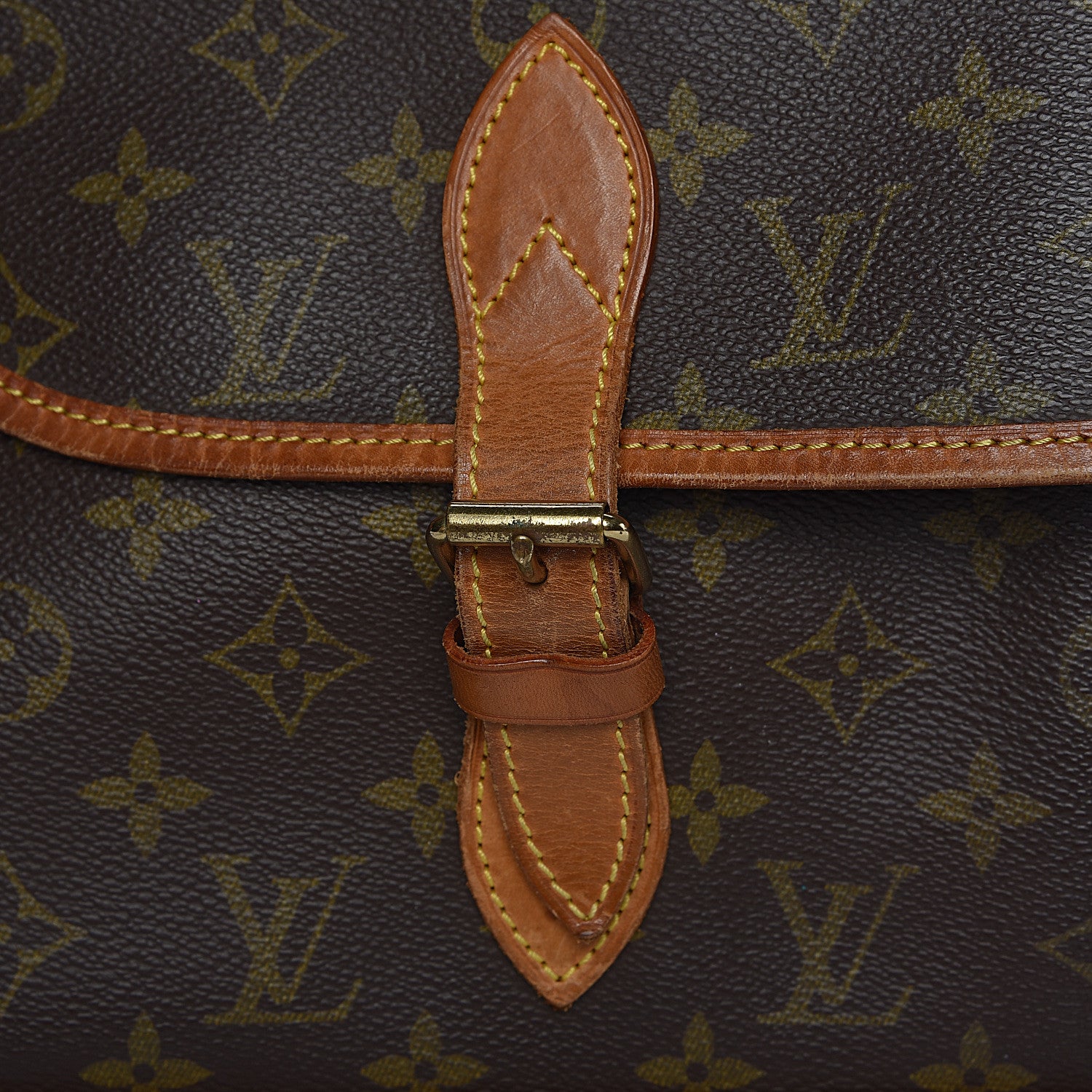 Louis Vuitton Monogram Sac Gibeciere GM 9 of 22