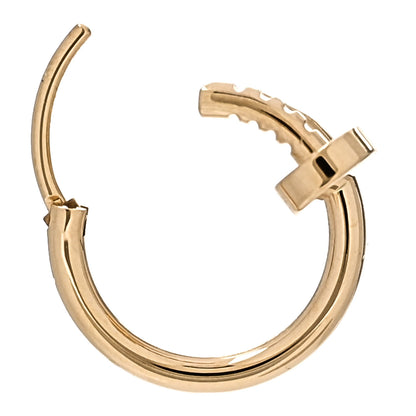 Cartier 18K Yellow Gold Juste Un Clou Single Hoop Earring 3 of 6