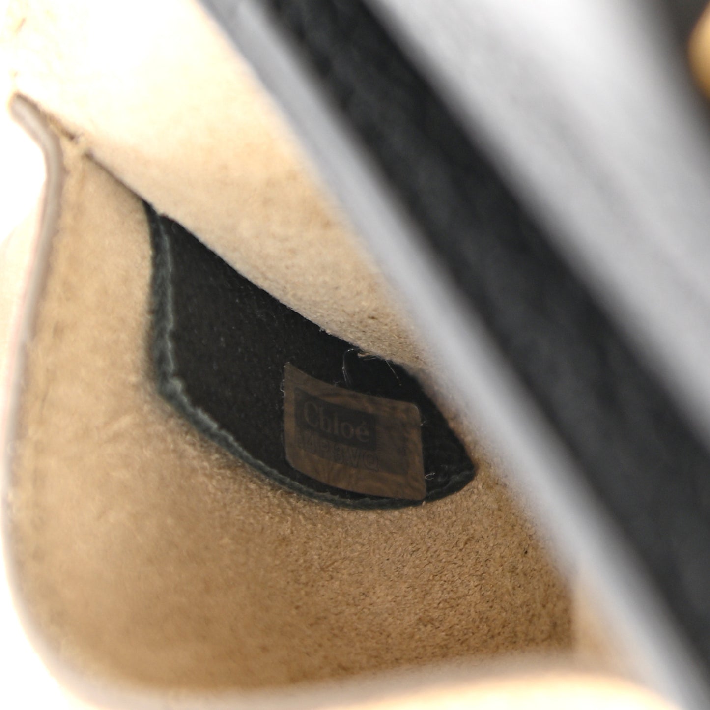 Grained Lambskin Mini Drew Shoulder Bag Black
