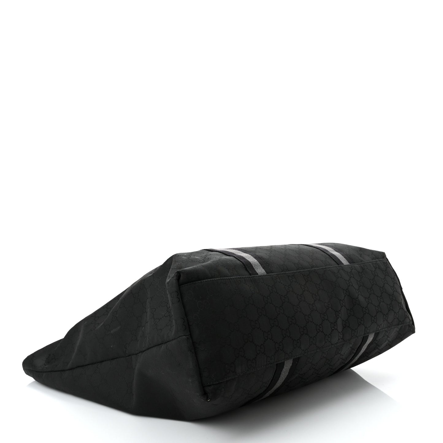 Nylon Monogram Tote Black