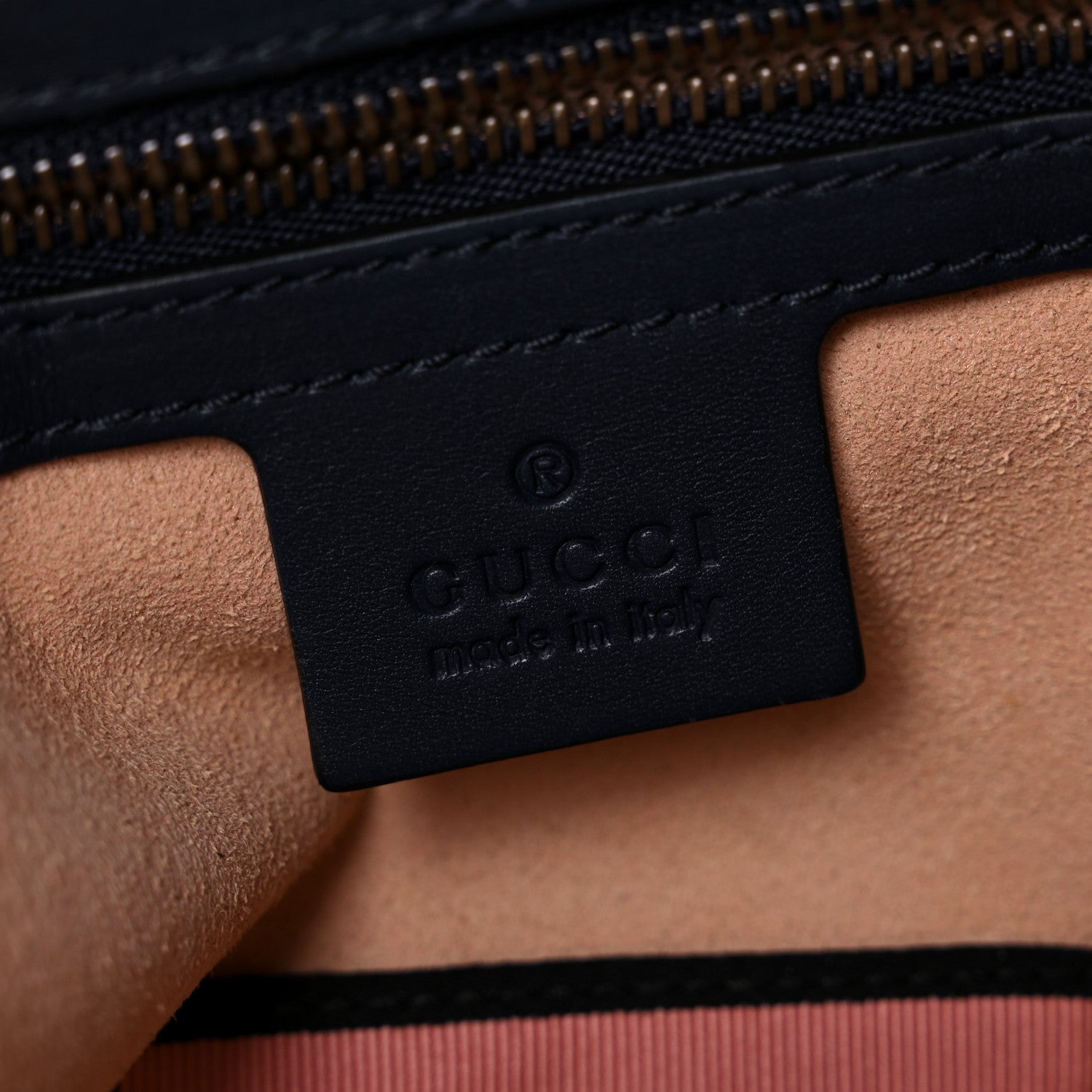 Gucci Calfskin Matelasse GucciGhost Medium GG Marmont Chain Shoulder Bag Blue Agata Hibiscus Red 7 of 14