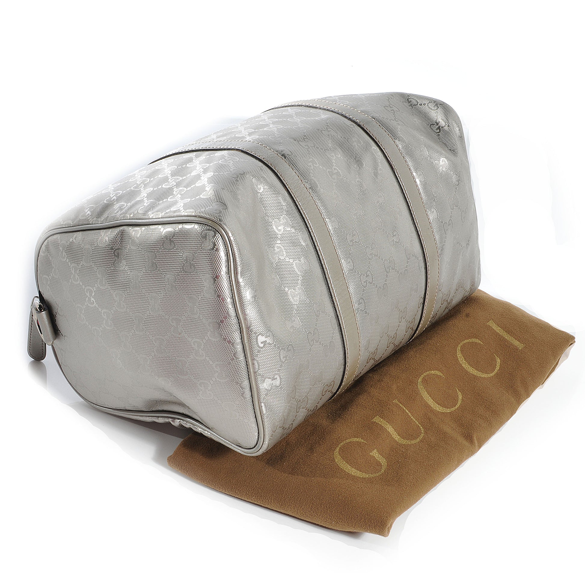 Gucci Imprime Monogram Medium Joy Boston Silver 4 of 8