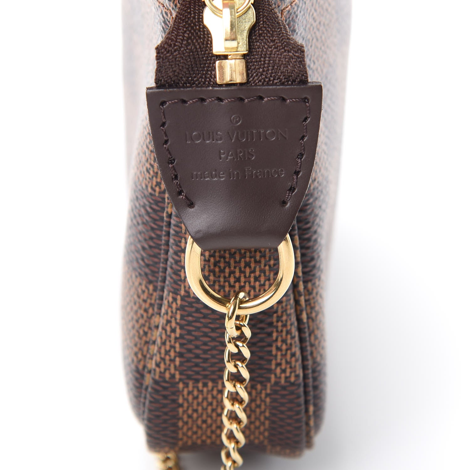 Louis Vuitton Damier Ebene Mini Pochette Accessories 6 of 8