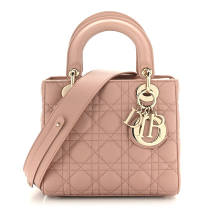 Christian Dior Lambskin Cannage Small My ABCDior Lady Dior Fard 1 of 9