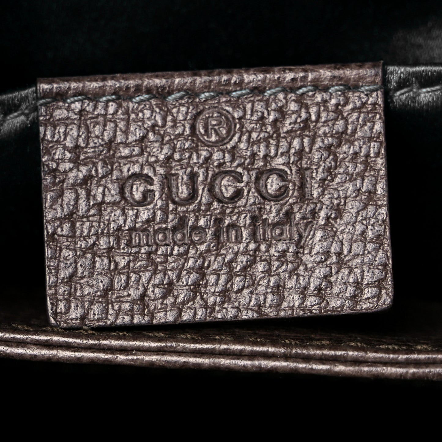 GG Supreme Monogram Web Small Ophidia Chain Shoulder Bag Brown