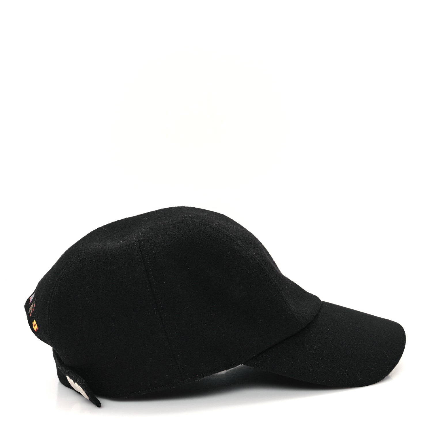 Hermes Cashmere Silk Cap 59 Black 6 of 9