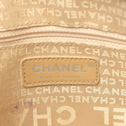 Chanel Metallic Caviar Quilted CC Shoulder Bag Silver 6 of 14