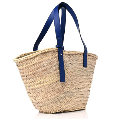 Loewe Raffia Basket Tote Bag Cream Multi 3 of 9