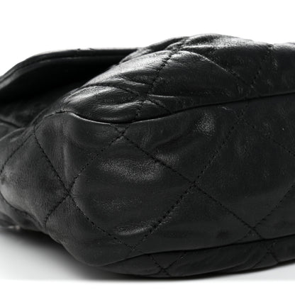 Chanel Iridescent Calfskin Large Chic Quilt Flap Black 9 of 11