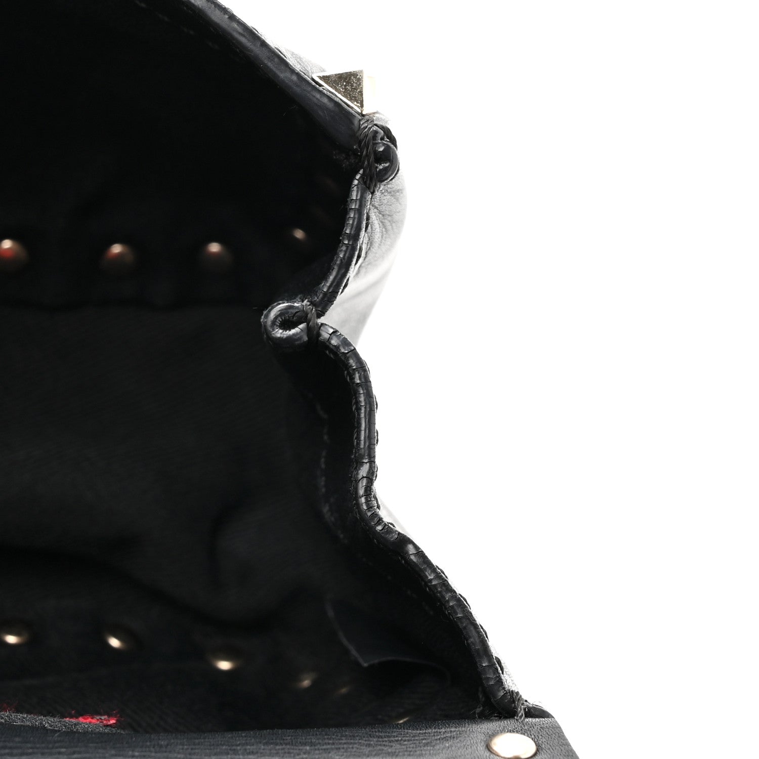 Valentino Garavani Calfskin Rockstud Belt Bag Black 11 of 13