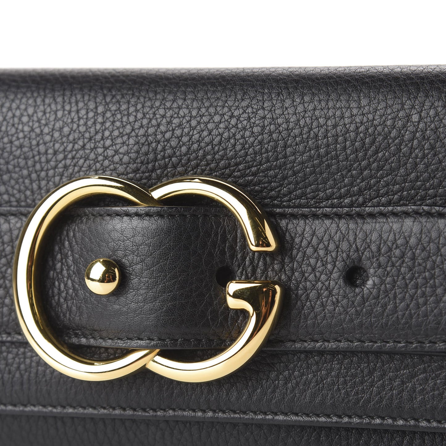 Calfskin Broadway Clutch Black