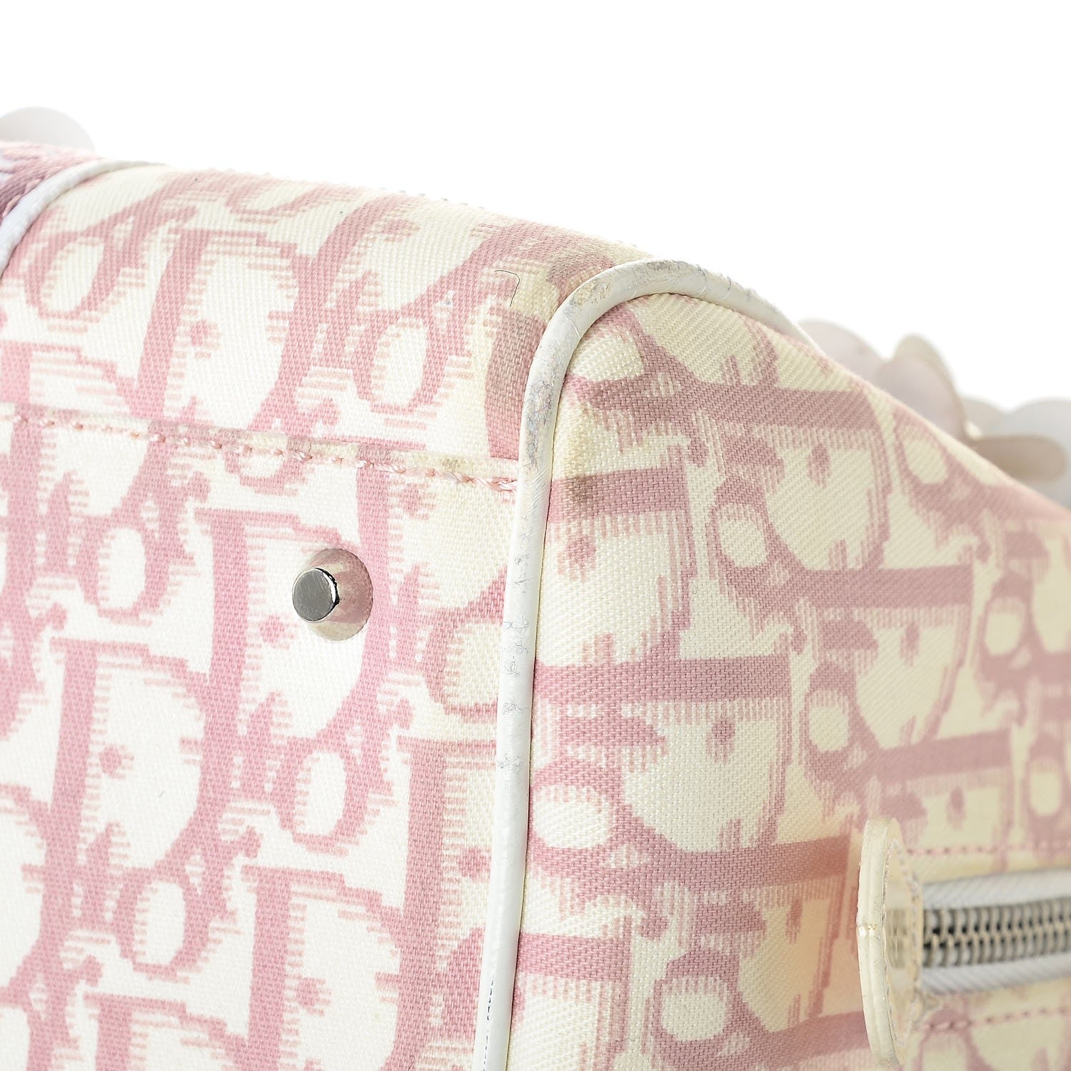 Christian Dior Monogram Girly Boston Pink 10 of 15