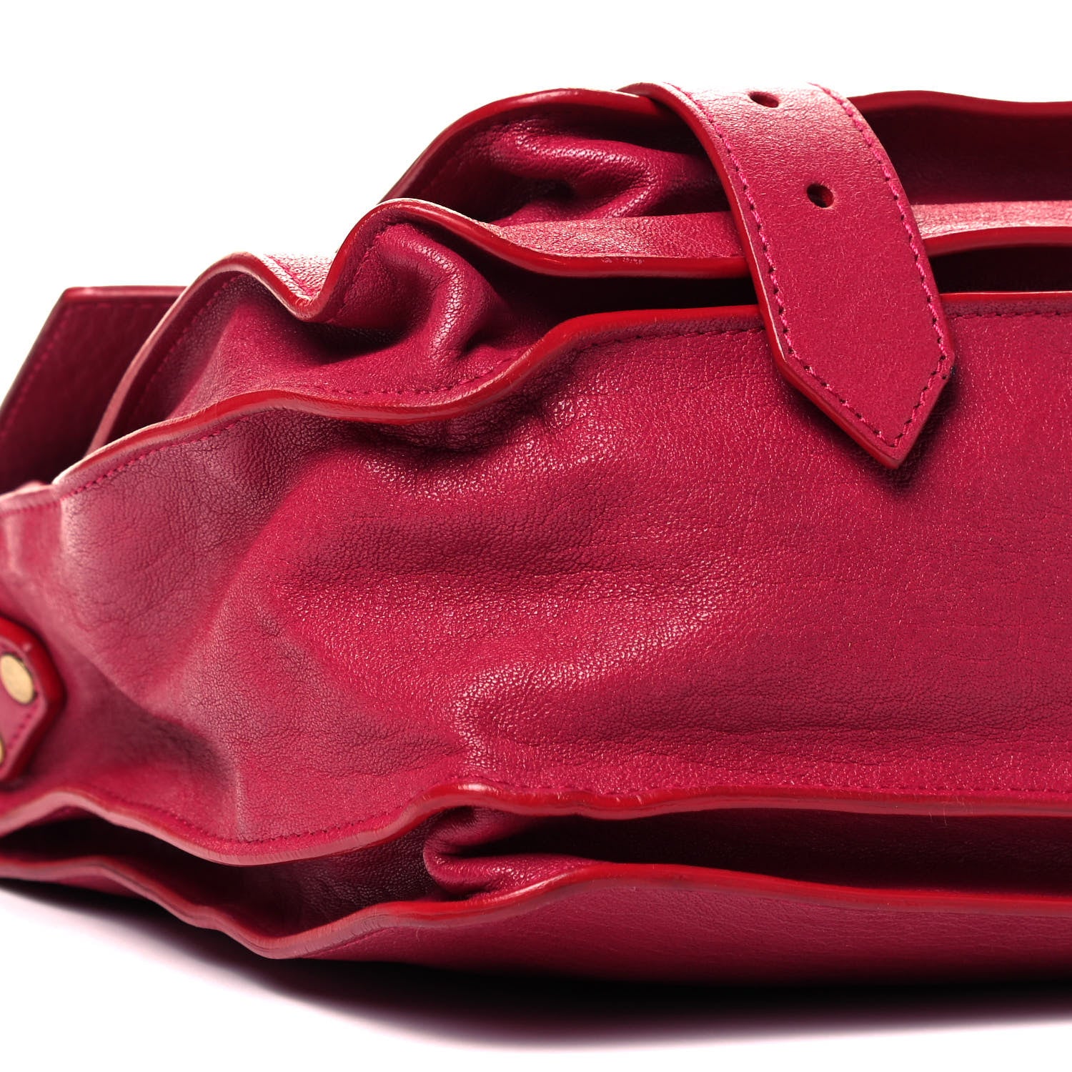 Proenza Schouler Lambskin Medium PS1 Satchel Red 4 of 10