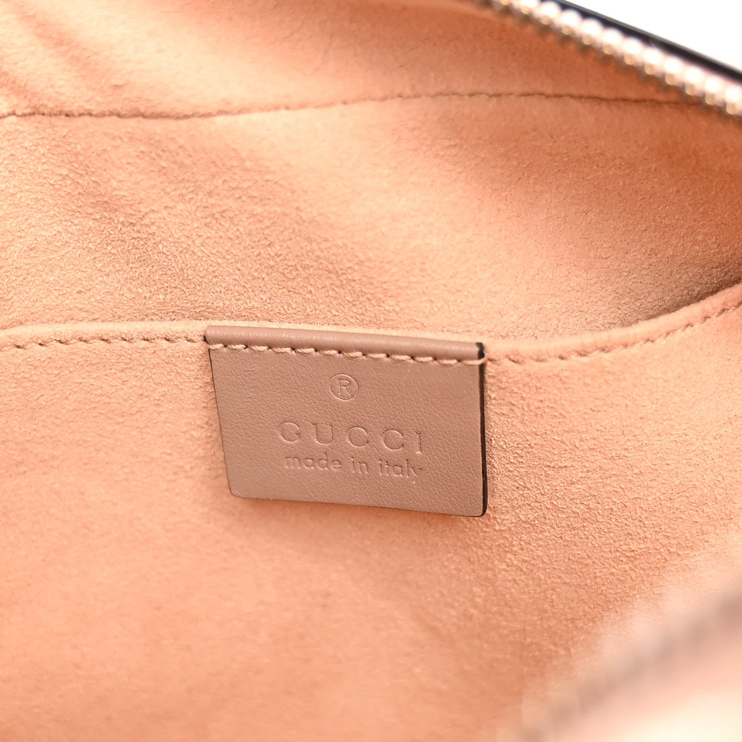 Gucci Calfskin Matelasse Small GG Marmont Chain Shoulder Bag Porcelain Rose 6 of 10