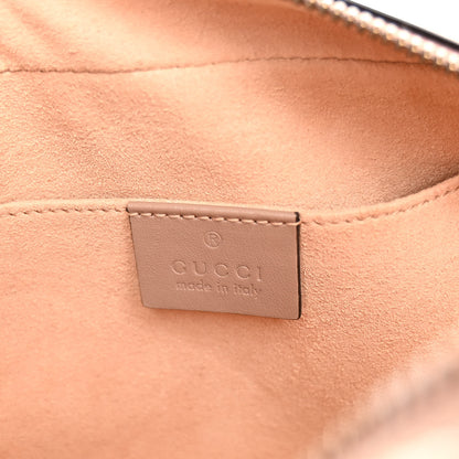 Gucci Calfskin Matelasse Small GG Marmont Chain Shoulder Bag Porcelain Rose 6 of 10