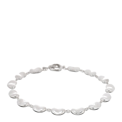 Tiffany Sterling Silver 6mm Elsa Peretti Bean Bracelet 1 of 3