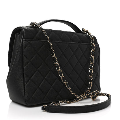Chanel Caviar Quilted Large Business Affinity Flap Black 3 of 8