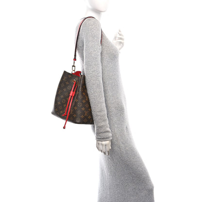 Louis Vuitton Monogram Neonoe MM Coquelicot 2 of 9