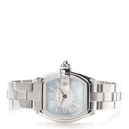 Cartier Stainless Steel 31mm Roadster Quartz Watch Blue 2 of 8
