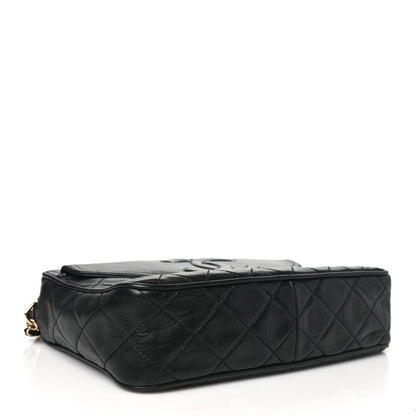 Chanel Lambskin Quilted Tassel Camera Case Black 4 of 11