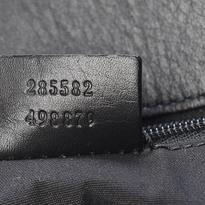 Gucci Monogram Large Eclipse Tote Green Black 7 of 16