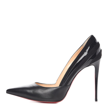 Christian Louboutin Kid Patent Super Pump 100 Pumps 40 Black 1 of 9