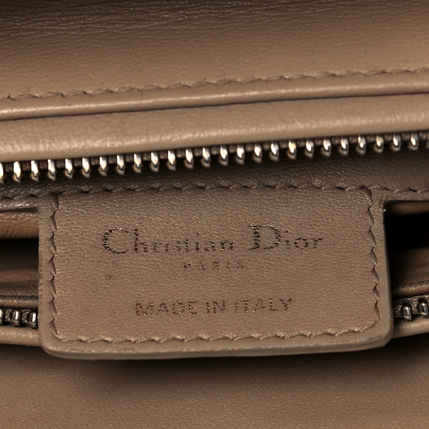 Christian Dior Lambskin Cannage Medium Pearl Lady Dior Beige 7 of 10
