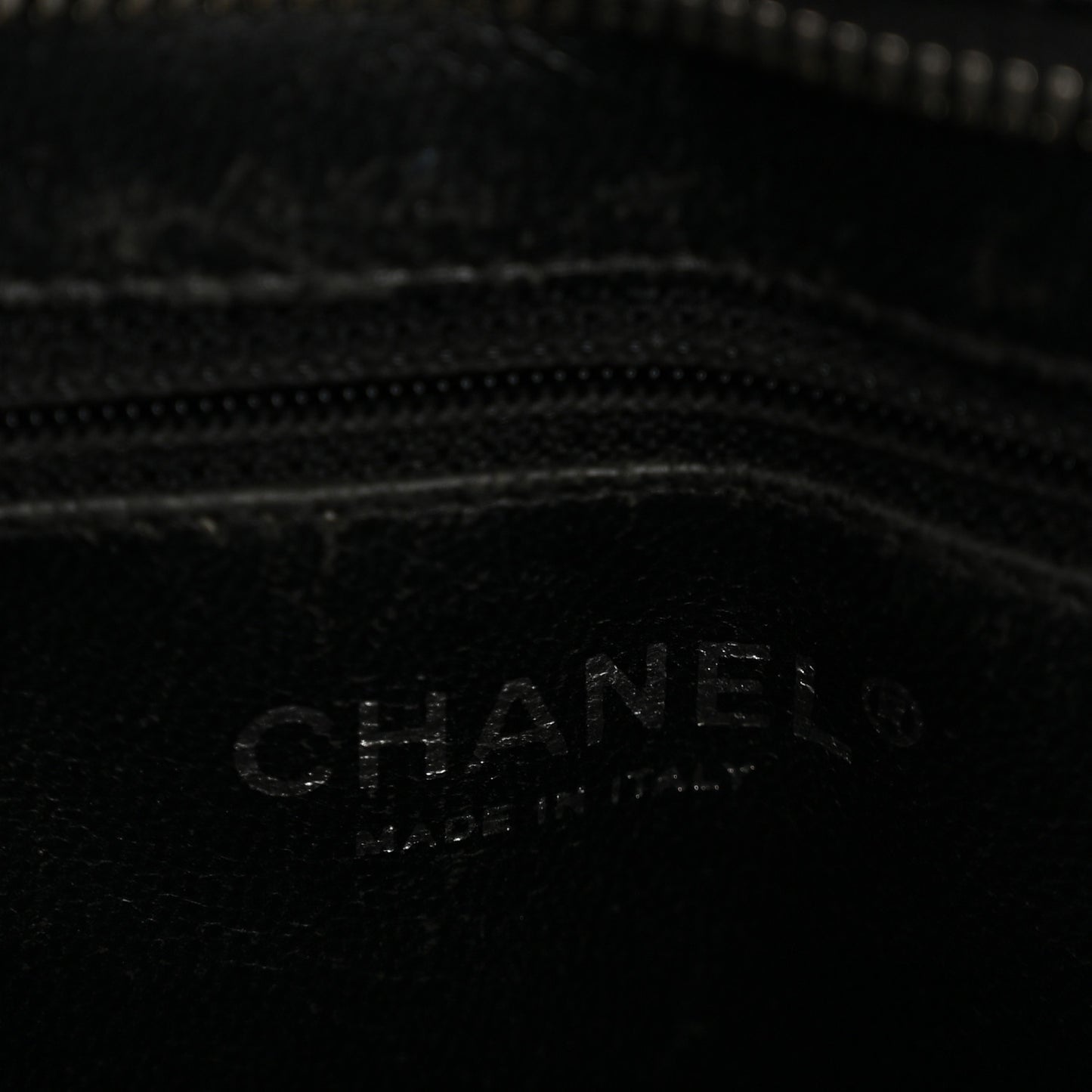 Caviar Quilted Medallion Tote Black