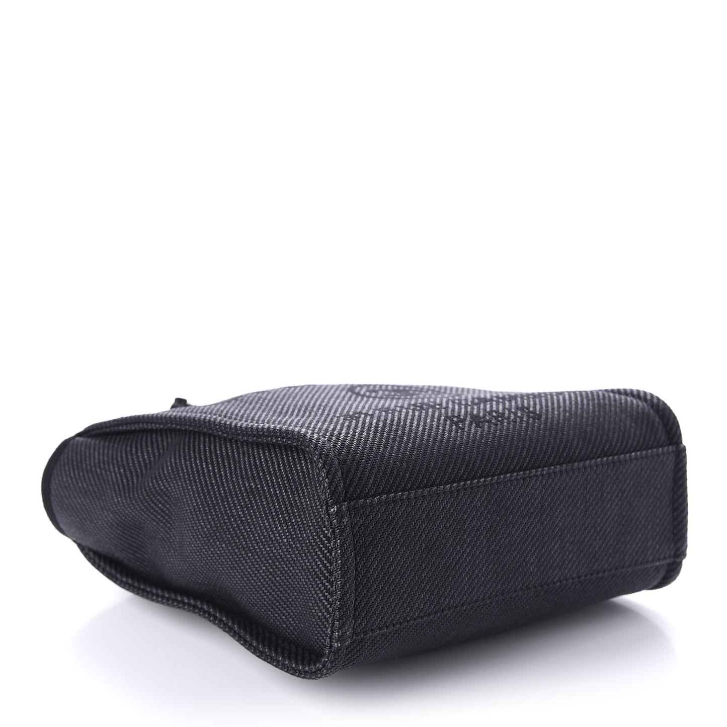 Canvas Mini Deauville Tote Black