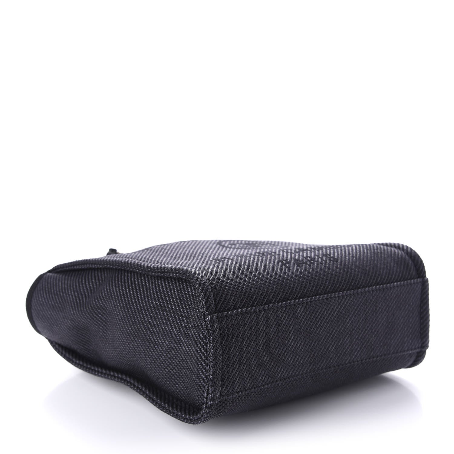 Chanel Canvas Mini Deauville Tote Black 4 of 11