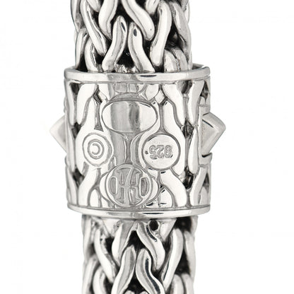 John Hardy Sterling Silver Diamond 10.5mm Classic Chain Bracelet 4 of 4
