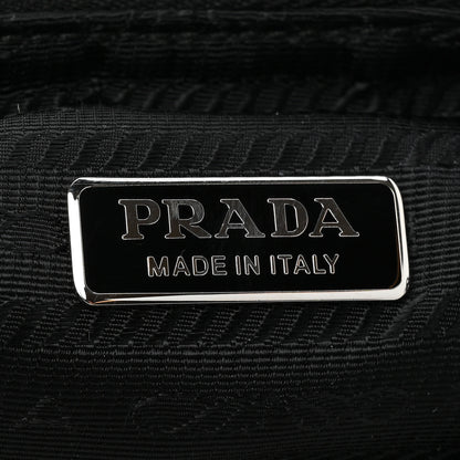 Prada Nylon Sequin Re-Edition 2005 Shoulder Bag Black 6 of 8