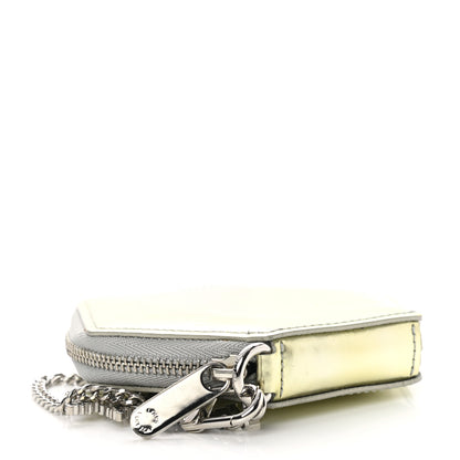Louis Vuitton Vernis Folcon Snowflake Coin Purse MM Silver 4 of 10