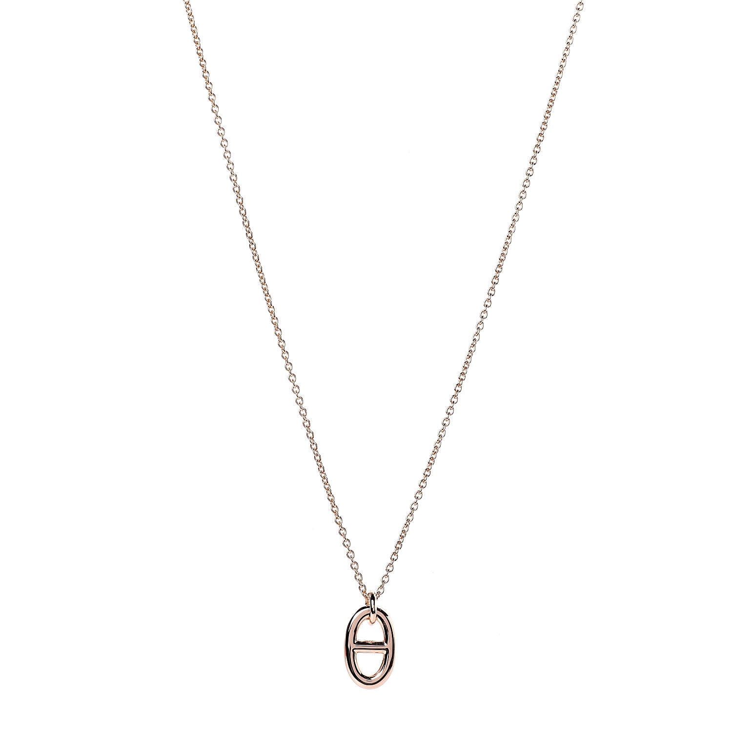 Hermes 18K Rose Gold PM Farandole Pendant Necklace 1 of 7