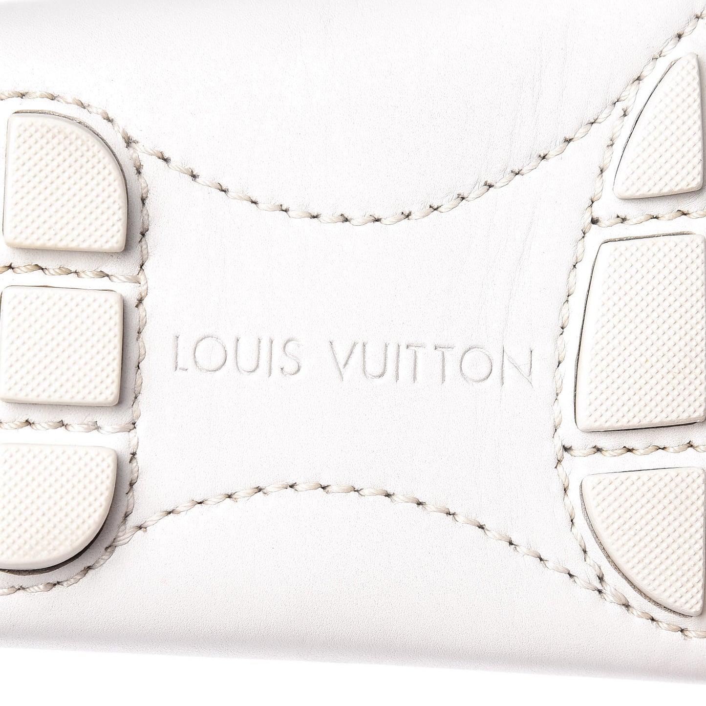 Calfskin Mens Monte Carlo Moccasin Loafers 6 White